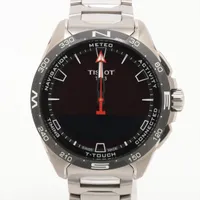 ティソ Tタッチ T121420A SS×TI ソーラー デジタル文字盤