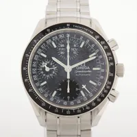 オメガ スピードマスター マーク40 コスモス トリプルカレンダー 3520.50 SS AT ブラック文字盤