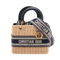 Christian Dior オーストリッチ ショルダーバッグ クリスチャンディオール レディディオール オーストリッチ 2WAY