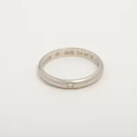 カルティエ ウェディング 1P ダイヤ Pt950 47