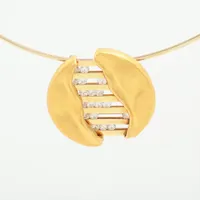 ノンブランド ダイヤ 750×金性不明