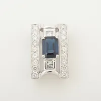ノンブランド サファイア ダイヤ 18K