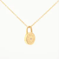 ティファニー 1837 ラウンドロック 1P ダイヤ 750(YG)