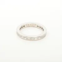 グラフ バゲットカット チャネルセット ダイヤ Pt950