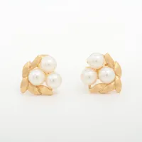 ミキモト パール K18(YG) 約4.0mm