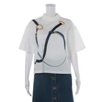 エルメス コットン Tシャツ 38 ホワイト