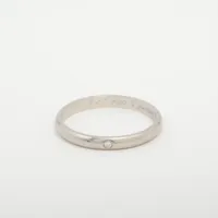カルティエ ウェディング 1P ダイヤ Pt950