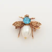 ポンテヴェキオ 色石 パール 18K(YG)