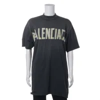 バレンシアガ コットン Tシャツ L グレー