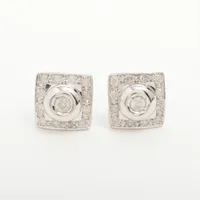 ノンブランド ダイヤ K18WG×金性不明
