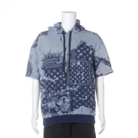 ルイ・ヴィトン コットン パーカー 22AW XL ネイビー