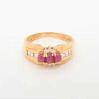 ノンブランド ルビー ダイヤ 18K