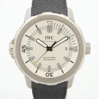 IWC アクアタイマー IW329003 SS×ラバー AT シルバー文字盤