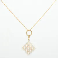 ミキモト パール K18(YG) 約3.5mm