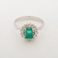 ノンブランド エメラルド ダイヤ 18K