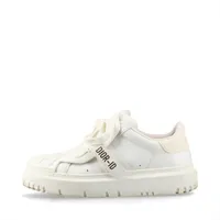 クリスチャンディオール DIOR-ID レザー スニーカー 36 1/2 ホワイト