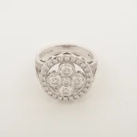 ルイ・ヴィトン バーグブロッサム GM ダイヤ 750(WG) 48